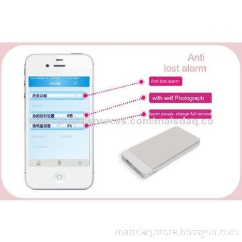 Newest power bank in hot sale with APP only for iPhone